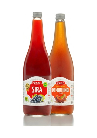 Doğal Üzüm Şırası 1 Litre & Doğal Demirhindi Şerbeti 1 Litre