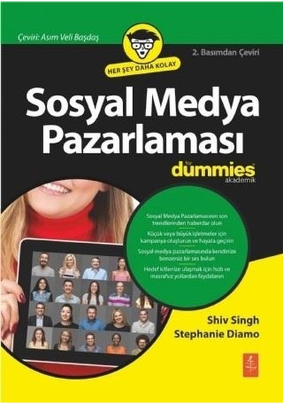 Sosyal Medya Pazarlaması for Dummies - Stephanie Diamond -  Shiv Singh - Nobel Yaşam