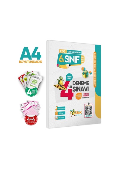 2027 6.Sınıf YENİ SİSTEM İOKBS BURSLULUK ALTIN PAKET Deneme Seti ve Çıkmış Soru Bankası Çözümlü