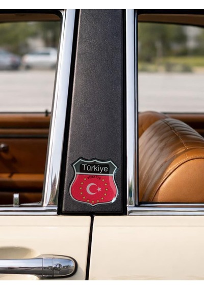 Türkiye Damla Sticker Etiket Kabartmalı 3dsilikon Direk Arma Türkiye Etiketçilere Özel 2adet 3,5x3cm Çok Renkli