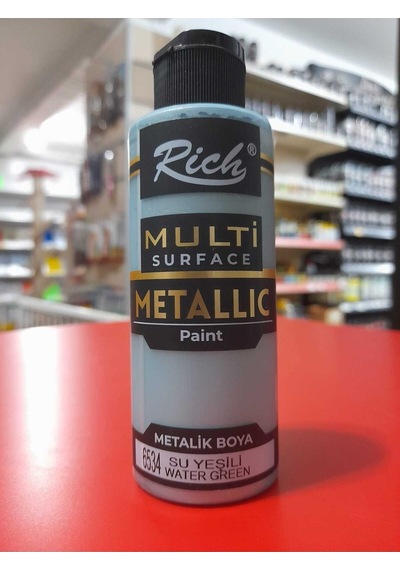 Multi Surface Metalik 120cc Su Yeşili 6534 Yeşil