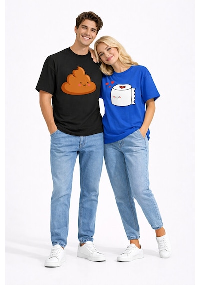 Nevermind Sevgili Kombini Eğlenceli Baskılı Çift Tişört Oversize Unisex Par Lacivert Nevermind Sevgili Kombini Eğlenceli Baskılı Çift Tişört Oversize Unisex Par Lacivert