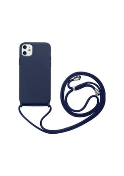 Lexroo Apple iPhone Uyumlu 11 Ropi Tpu Silikon İnce Kılıf - Lacivert
