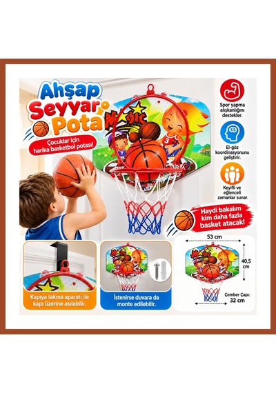 Bezos 100a Ahşap Pota Pro