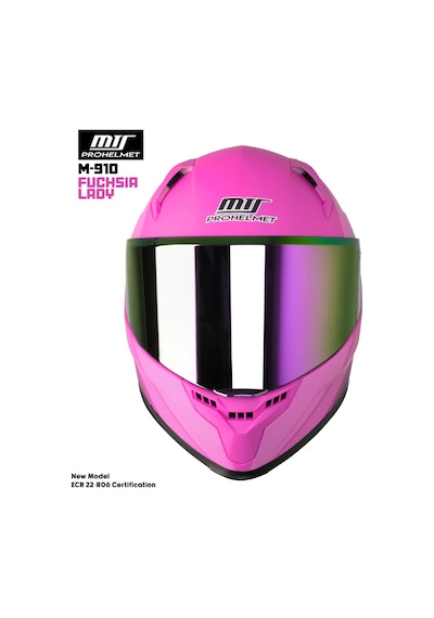 Mts Prohelmet 910 Lady Fuchsia Fuşya