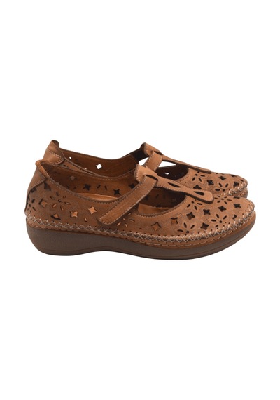 Kadın Comfort Deri Sandalet Taba 25190242y Taba