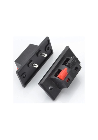 İkili Hoparlör Terminali 2cm X 5.5cm - Hoparlör Kabin Terminali - Hoparlör İkili Kabin Ses Portu