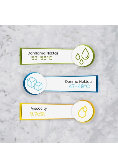 Soya Parafini Mum Hammaddesi Beyaz Mumlar Yapın 1 Kg Çok Renkli