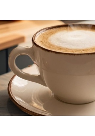 Kütahya Porselen 190 Cc/ml 6 Kişilik Çay Duble Türk Kahve Fincan Takımı 12 Parça Cappuccino Latte Mocha Diğer