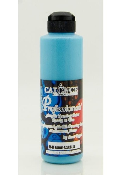 Cadence Profesyonel Hazır Pouring Boya Pp09 G.Mavi 250Ml