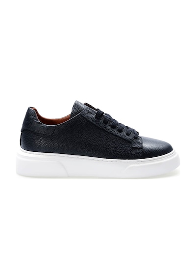 Fast Step Hakiki Deri Erkek Casual Ayakkabı 401ma777 Lacivert