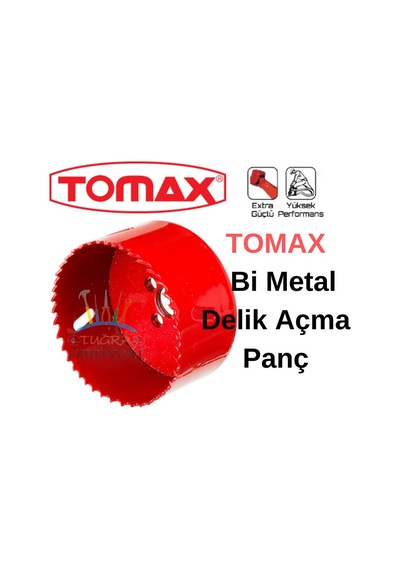 Tomax Hss Bi Metal Panç 86 Mm Delik Açma Pancı Testeresi