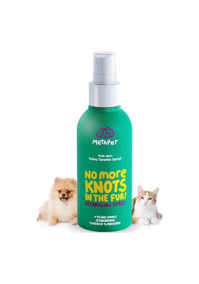 Metapet Kedi Köpek Kıtık Açıcı Kolay Tarama Spreyi Tüy Dökülmesi Karşıtı 150 ML
