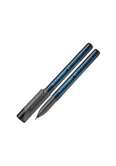 Schneider Asetat Kalemi Permanent S Seri 0.4 Mm Siyah 220 Çok Renkli