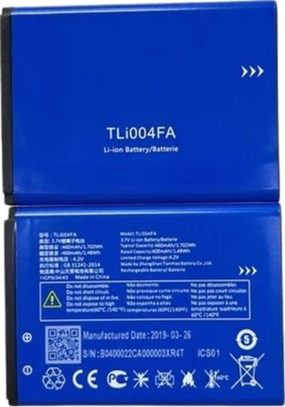 Alcatel 1035d Pil Batarya 400 Mah Tli004fa