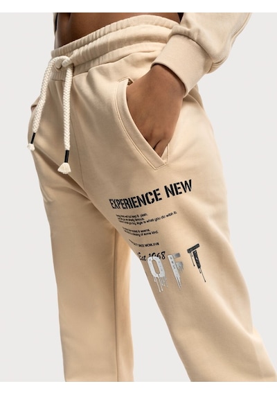 LOFT Regular Fit Kadın Eşofman Altı Lf2034970 Q1.v1 Bej