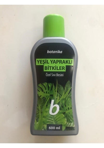 Botanika Bitki Besini Yeşil Yapraklı Bitkilere Özel Sıvı Besini 600 Ml Ev Bitkisi Ofis Salon Bitkisi 1 kg