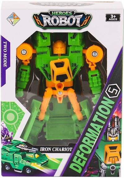 Hy-7788 Dönüşebilen Küçük Robot Olan Araba -birliktoys