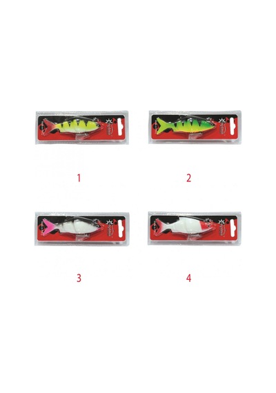 Captain 3539 Crafity Soft 10cm Turna Silikonu Suni Balık