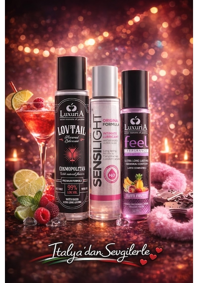 İntimateline Flavor Fusion Premium Şölen Kayganlaştırıcı Jel Seti