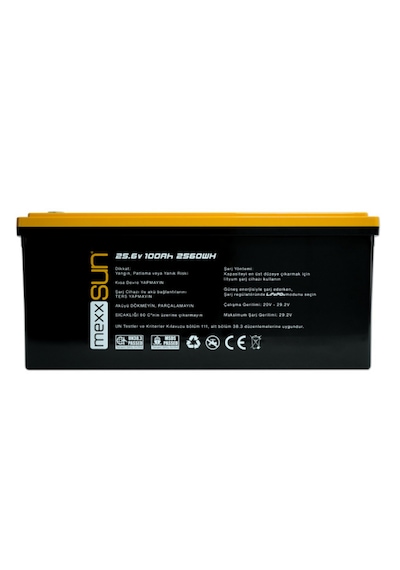 Mexxsun 25.6 Volt-100ah Lifepo4 Lityum Akü