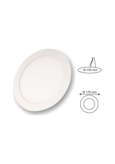 Cata 15w Günışığı Led Panel Armatür Çok Renkli