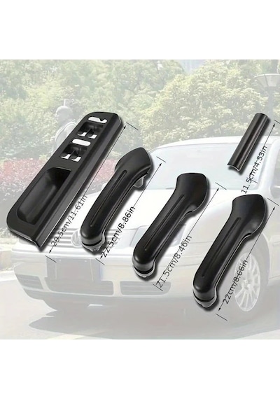 Dream011 Volkswagen Bora Golf Jetta Mk4 1999-2004 İç Kapı Kolu Kol Dayama Siyah 1j0867171a