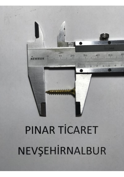 Sarı Sunta Vidası 100 Adet