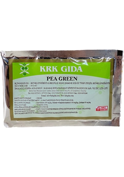 Krk Açık Yeşil Gıda Boyası 9 G