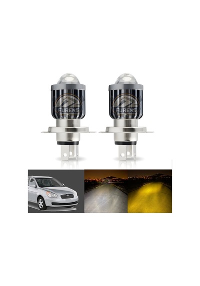 Hyundai Accent Era Mercek Led Xenon Uzun - Kısa Çift Renkli Şimşek Etkili