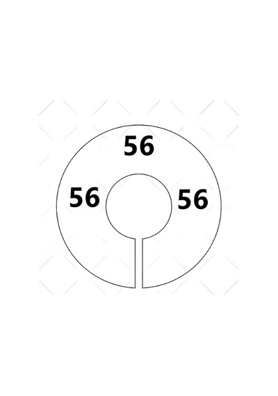 Arka / Ön Baskılı Depo-Stok Beden AYRACI (56)