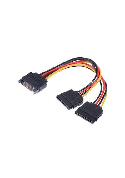 Sata To 2 X Sata Power Çoklayıcı Y Kablo