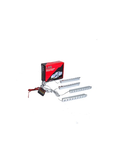 Space 4X9 Ledli Panjur Çakar Lamba Kırmızı/Beyaz-Mavi/Beyaz 54W /Lapa18