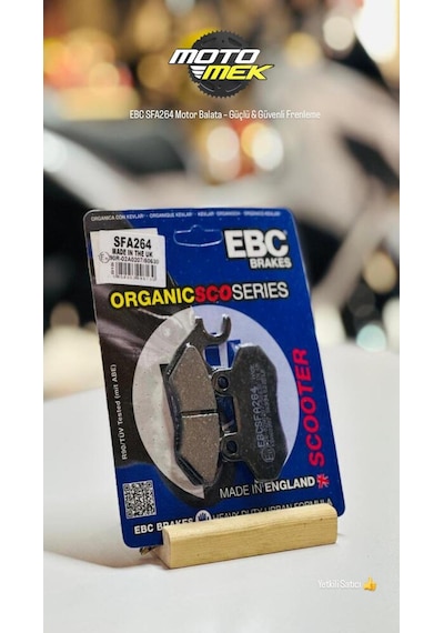 Sym Fıddle 4 125 24-25 Ebc Sfa264 Motor Balata Güçlü & Güvenli Frenleme