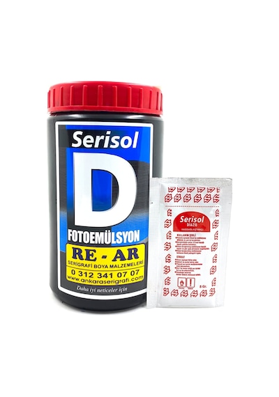 Re-Ar Serisol D Foto Emülsiyon Serigrafi Baskı Şablonu Re-Ar Serisol D Foto Emülsiyon Serigrafi Baskı Şablonu