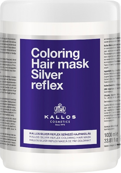 Kallos Cosmetics Silver Reflex Turunculaşma Önleyici Saç Maskesi 1 L