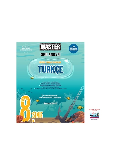 Okyanus Müfredat 8 Sınıf Türkçe Master Serisi Soru Bankası Lgs