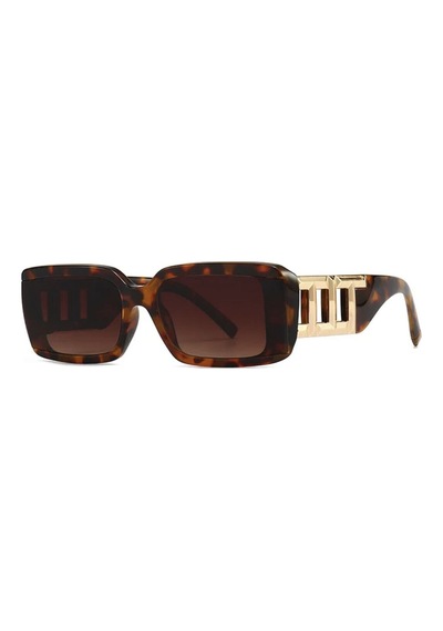 Blank Vintage & Retro Güneş Gözlüğü Leopar