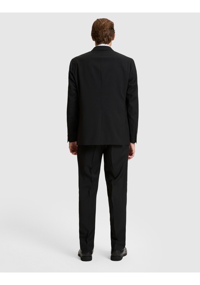 Pierre Cardin Siyah Slim Tailored Fit %100 Yün Kruvaze Takım Elbise 50328721-vr046