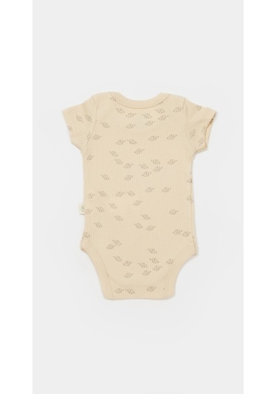 BabyCosy Organik Modal Fil Baskılı 2 Li Kısa Kollu Badi Csym11217 001