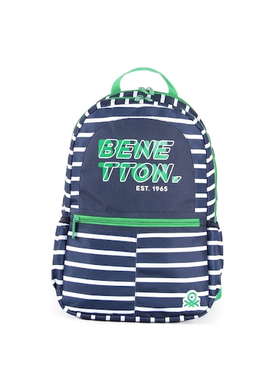 United Colors Of Benetton Unıted Colors Of Benetton Çift Bölmeli Sırt Çantası 03745 Lacivert