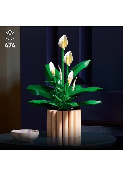 LEGO® Botanicals Barış Çiçeği 11504 - Yetiskinler için 6 Baris Çiçegi Içeren Koleksiyonluk Dekoratif Model Yapim Seti (474 Parça)