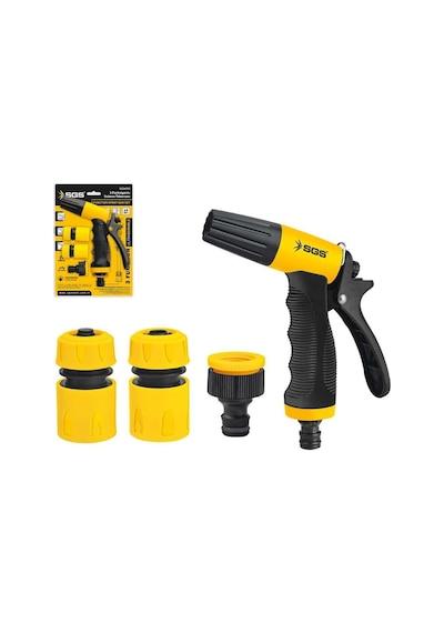 Sgs 4253 3 Fonksiyonlu Sulama Tabancası 4 Parça Set