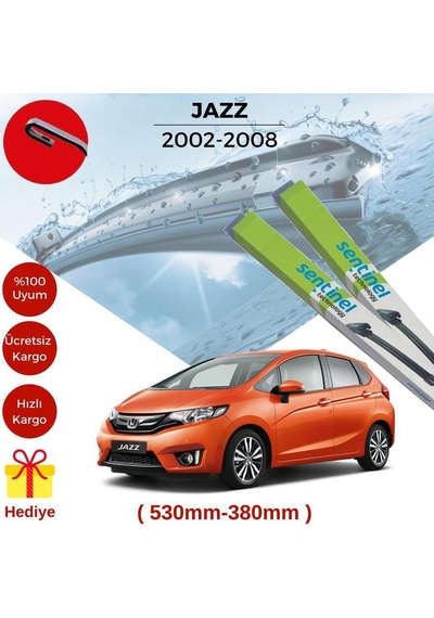 Honda Jazz Silecek Takımı 2002-2008 53-38
