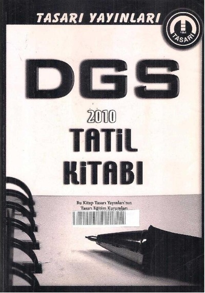 Dgs 2010 Tatil Kitabı