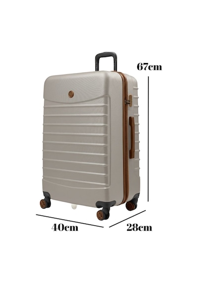 Louisiana Polo Orta Boy Valiz 4x2 Teker Vizon-taba 1168 Vizon - Taba