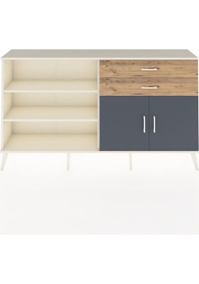 Arges Konsol 3 Raflı 2 Çekmeceli 2 Kapaklı 176x30x99 Aytaşı-antra Aytaşı-antrasit/çam Arges Konsol 3 Raflı 2 Çekmeceli 2 Kapaklı 176x30x99 Aytaşı-antra Aytaşı-antrasit/çam