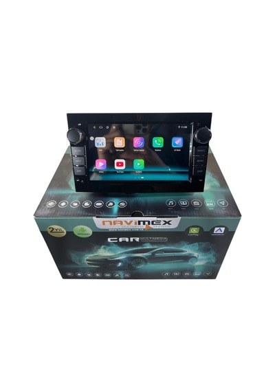 Opel Siyah Navimex 4-64 Fanlı Profesyonel Tam Oem 7"