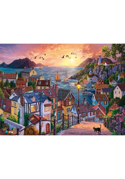 Anatolian Puzzle 1000 Parça Sahilde Günbatımı 1098