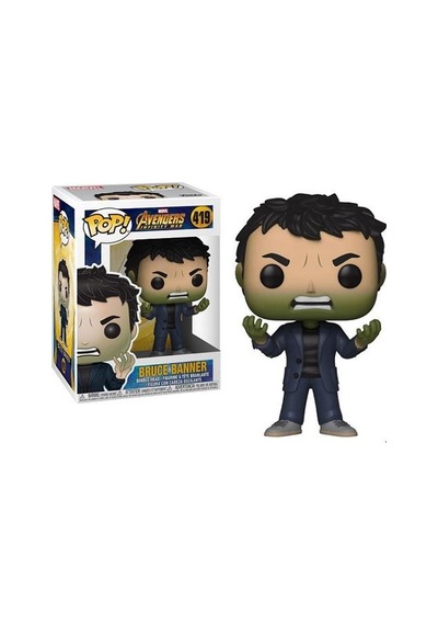 Funko Pop Marvel Avengers Bruce Banner Figürü